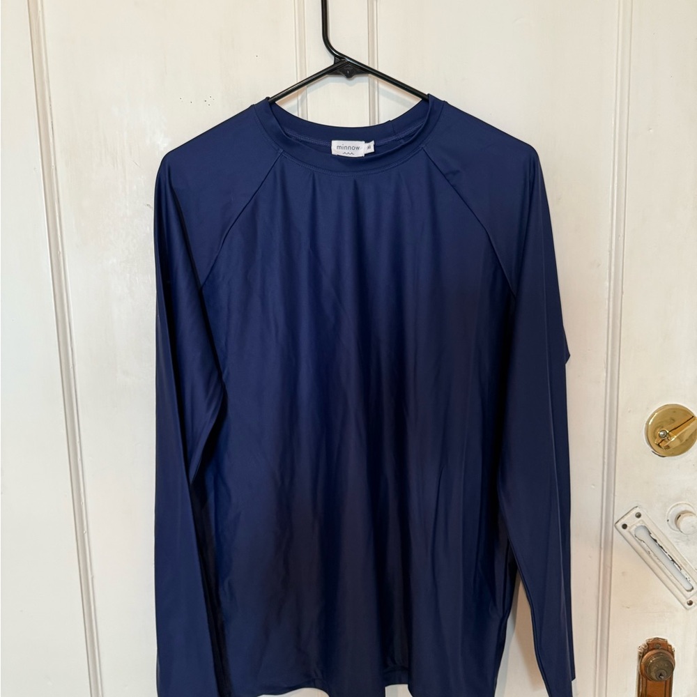 Men's Blue Swim Shirt